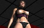 Strip teaseuse tres chaude avec ses seins exposes